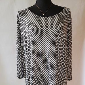 Adrianna Papell long sleeve blouse